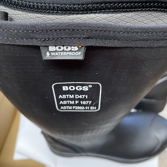 Unisex Men 4/Wmn 6, Bogs All Environments/Terrain Work 100% Waterproof Stay Dry - Picture 14 of 14